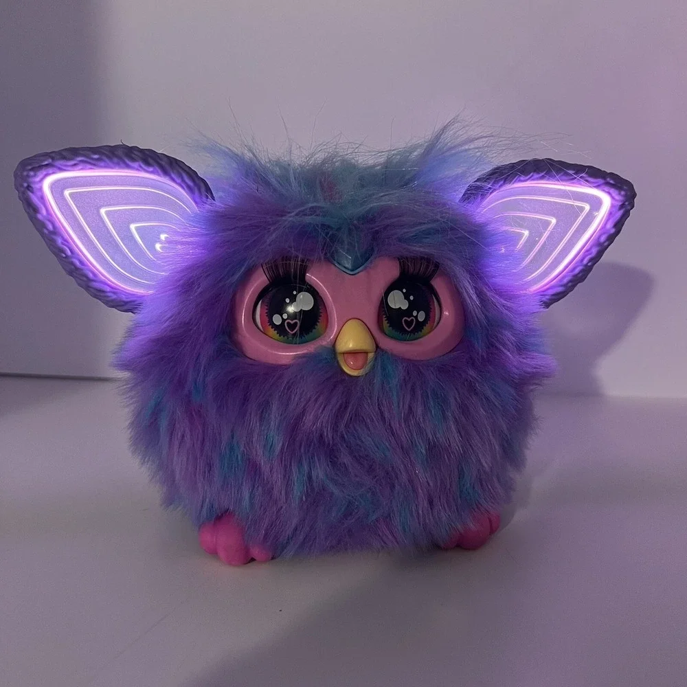Furby 2023‎ Purple/Blue Interactive Robotic Toy-TESTED
